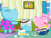 Play Hippo Cooking School Game on FOG.COM