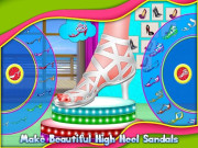 Play Shoe Designer Fashion Shop Game on FOG.COM