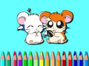 Play Hamster Coloring Book Game on FOG.COM