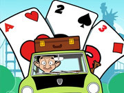 Play Mr Bean Solitaire Adventures Game on FOG.COM