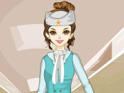 Play Air Hostess Dress up Game on FOG.COM