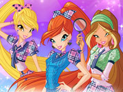 Play Winx Club Spot The Differences Game on FOG.COM