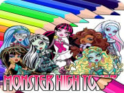 Play Coloring Book for Monster High Game on FOG.COM