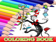 Play Coloring Book for Cat In The Hat Game on FOG.COM