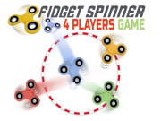 Play Fidget spinner: 4 players game Game on FOG.COM