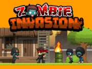 Play Zombie Invasioon Game on FOG.COM