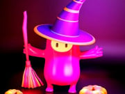 Play Fall Guys Halloween Puzzle Game on FOG.COM