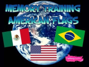 Play MEMORY TRAINING. AMERICAN FLAGS Game on FOG.COM