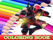 Play Coloring Book for Deadpool Game on FOG.COM