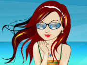 Play Beach Girl Dressup Game on FOG.COM