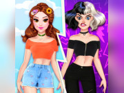 Play Hype Girl vs Drama Queen Fashion Challenge Game on FOG.COM