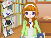 Play Library Girl Dressup Game on FOG.COM