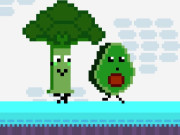Play Cat Chef vs Fruits - 2 Player Game on FOG.COM