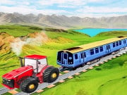 Play Chain tractor train towing game Game on FOG.COM