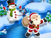 Play Santa SnowMan Jump Game on FOG.COM