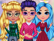 Play Rainbow Girls Christmas Party Game on FOG.COM