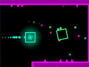 Play Neon Cube Escape - Story Pixel Avoid-em-up Game on FOG.COM