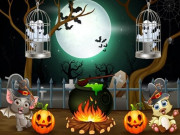 Play Halloween Twin Ghosts Rescue Game on FOG.COM