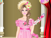 Play Barbie Vintage Dress up Game on FOG.COM