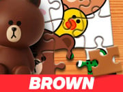 Play Brown And Friends Jigsaw Puzzle Game on FOG.COM
