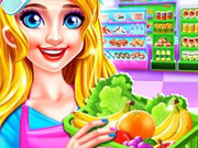 Play Supermarket Girl Cleanup Game on FOG.COM
