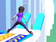Play Untwist Sky Roller: Roller Skate Game on FOG.COM