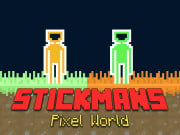 Play Stickmans Pixel World Game on FOG.COM