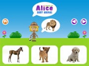 Play World of Alice - Baby animal Game on FOG.COM
