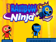 Play Draw Rainbow Ninja Game on FOG.COM
