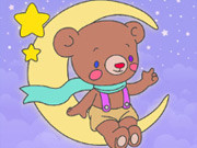 Play Coloring Book: Moon Bear Game on FOG.COM