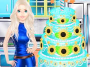 Play How To Make A Ice Themed Cake Game on FOG.COM