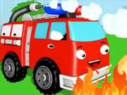 Play Coloring Book: Fire Truck Game on FOG.COM