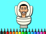 Play Color Skibidi Toilet Game on FOG.COM