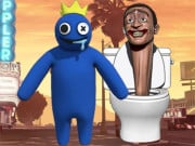 Play Rainbow Monster VS Skibidi Toilet Game on FOG.COM