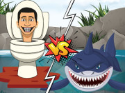 Play Hungry Shark Vs Skibidi Game on FOG.COM