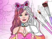 Play Dress Up Games & Coloring Book Game on FOG.COM