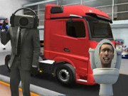 Play Truck Simulator Skibidi Toilet Game on FOG.COM
