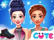 Play Princess Winter Ice Skating Outfits Game on FOG.COM