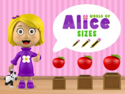 Play World of Alice   Sizes Game on FOG.COM