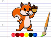 Play Squirrel Coloring Adventure Game on FOG.COM