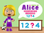 Play World of Alice Sequencing Numbers Game on FOG.COM