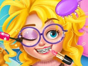 Play Nerdy Girl Makeup Salon Game on FOG.COM