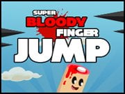 Play Super Bloody Finger Jump Game on FOG.COM