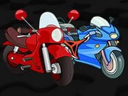 Play Cartoon Motorbike Jigsaw Game on FOG.COM