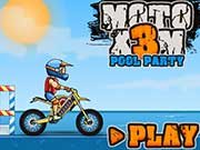 Moto X3M Pool Party - Online játék