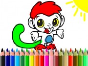 Play BTS Monkey Coloring Game on FOG.COM