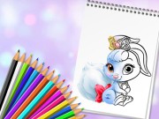Play Cute Animals Coloring Book Game on FOG.COM