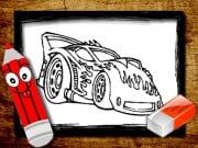 Play BTS Cars Coloring Book Game on FOG.COM