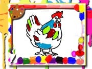 Play Chicken Coloring Book Game on FOG.COM