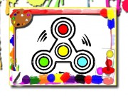 Play Fidget Spinner Coloring Book Game on FOG.COM